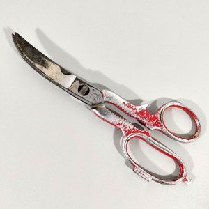 2/$20 Vintage 1950s Kitchen Shears Cast Sammann Made in Italy
